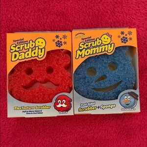 Special Edition scrub daddy and scrub mommy sponge
